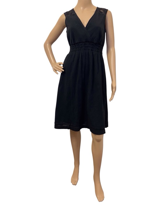 Eddie Bauer Dresses & Skirts - Eddie Bauer Black Sleeveless Lace Trim Lining Women's Dress, 6